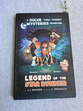 Legend of the Star Runner Hardcover - Timmi Tobbson Mystery Book - J.I. Wagner